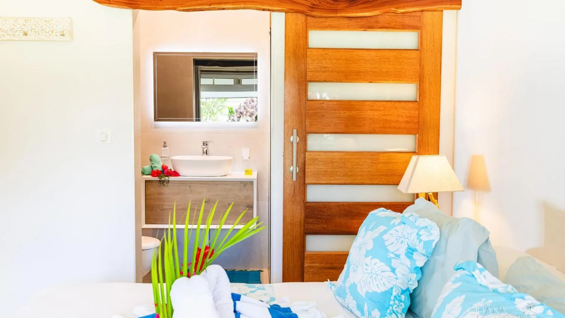 Villa Vanaki - Beautiful Beachfront Villa 4Br W Ac 무레아 프랑스령 폴리네시아